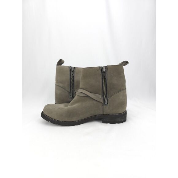 Women's Ariat Witney H2O Boots Waterproof Boot Booties Size 6B Gray Grey - Picture 4 of 12